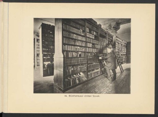 14. Büchersaal dritter Stock