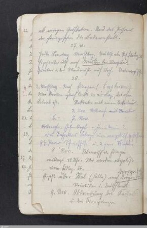 27. Oktober 1918 - 28. Oktober 1918