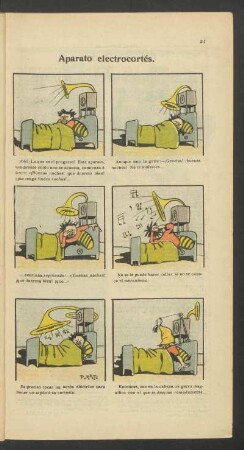 Aparato electrocortés - [Cómic]