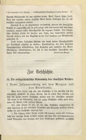 [Lesestücke]