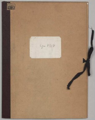 Briefe von Richard Wagner (1813-1883) an Theodor Muncker - BSB Cgm 7367