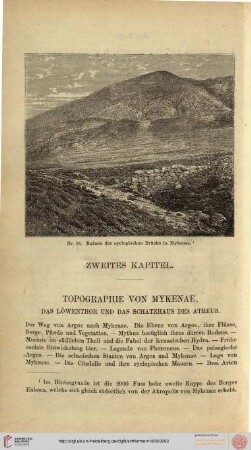 II. Kapitel: Topographie von Mykenae