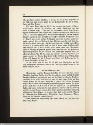 Von der Aisne zur Yser