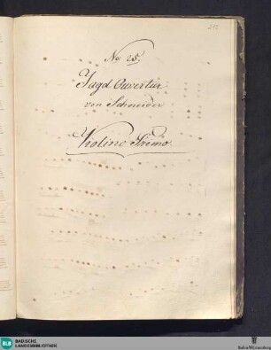 Jagd-Ouverture für das ganze Orchester : Op. 66 No. I