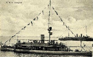 Kriegsmarine - SMS "Tsingtau", Flusskanonenboot