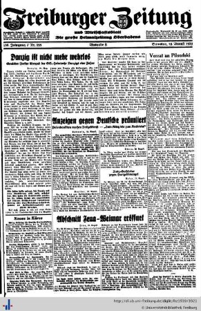 19.08.1939 (Morgenausgabe)