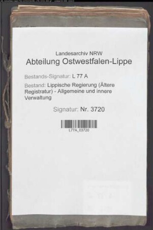 (Verordnung über) Brautschatz von Bauerngütern, Bd. 3