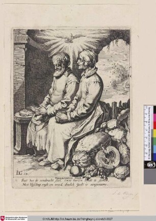 VREEDSAMICH PAER [Das fromme alte Paar; Das alte Ehepaar; Das fromme Ehepaar; The Pious Old Couple]