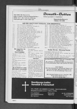 Karten für das Ohnsorg-Theater