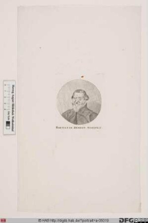 Bildnis Balthasar Dörrer (Derrer) (von der Untern Bürg)