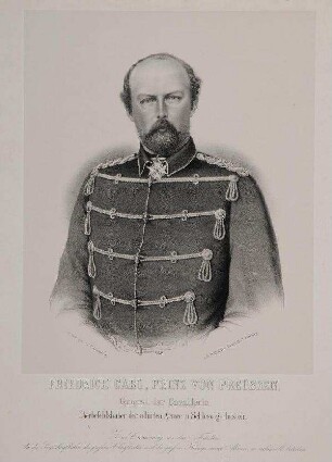 Bildnis von Friedrich Karl (1828-1885), Prinz von Preußen