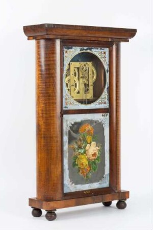 Wanduhr ("OG Clock"), C. & N. Jerome, Bristol (USA), um 1840
