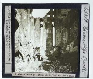 Rheden, Burg : Innenansicht, Kapelle