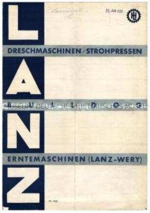Erntemaschinen
