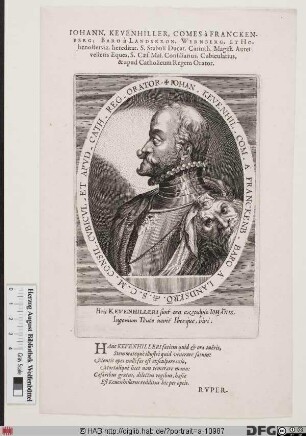 Bildnis Johann Khevenhüller (1593 Reichsgraf von Frankenburg)