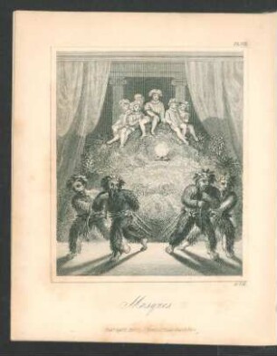 Tafel VII.: Masques.