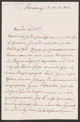 Brief an Heinrich von Herzogenberg : 31.03.1895