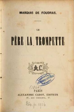 Le père la Trompette