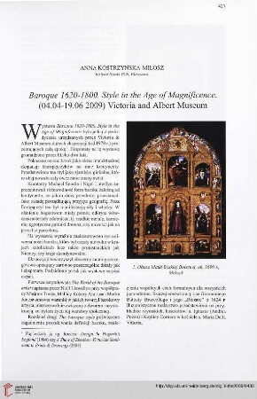 71: [Rezension von: Michael Snodin (Hrsg.), Baroque 1620-1800]