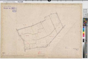 Herzfeld (Lippetal), Flurbereinigung Herzfeld-Düllo, Zuteilungskarte Herzfeld Flur 37