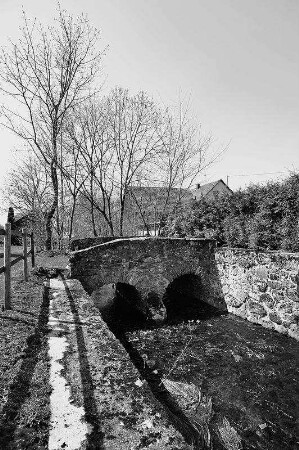 Brücken über die Nidder (Brücke); Schotten, Nidder, Churweg 6, Churweg 5, Churweg