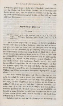 109-116 Systematische Theologie