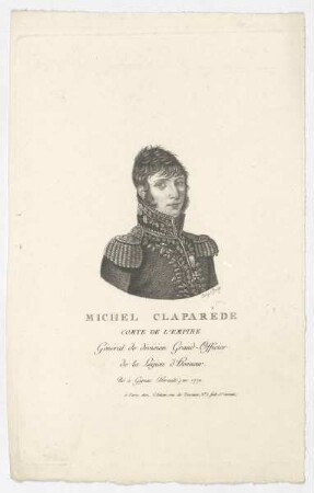 Bildnis des Michel Claparède