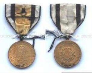 Kriegsdenkmünze 1813-1815 für Kombattanten mit der Jahreszahl 1815