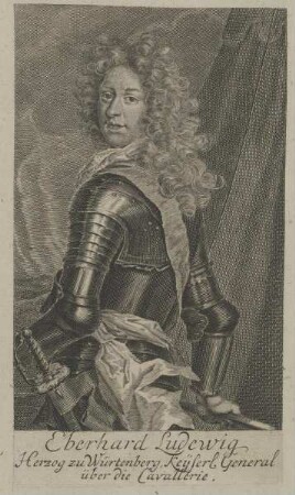 Bildnis des Eberhard Ludwig, Herzog von Württemberg