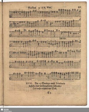 XVIII. Woher nehmen wir Brod (respiciendum ad Dom. 7)
