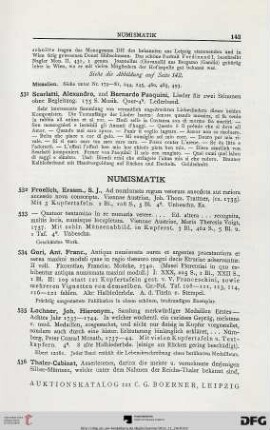 Numismatik (Nr. 532-538)