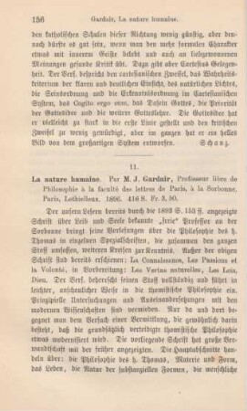 156-157 [Rezension] Gardair, M. J., La nature humaine