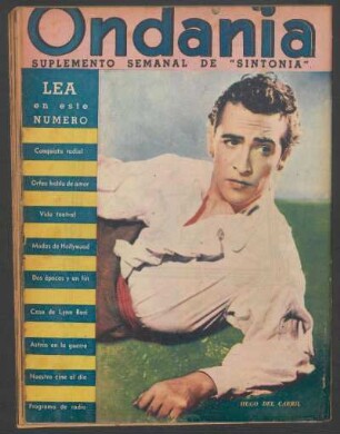 [Fotografía de] Hugo del Carril