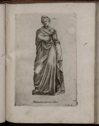 XXV. Mnemosine e marmore ibidem.