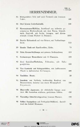 Herrenzimmer (Nr. 85-127)