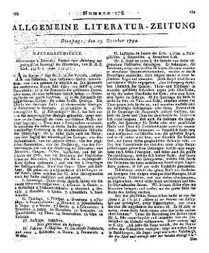 Link, Heinrich Friedrich: Versuch einer Anleitung zur geologischen Kenntniß der Mineralien. - Göttingen : Dieterich, 1790