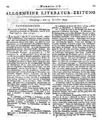 Link, Heinrich Friedrich: Versuch einer Anleitung zur geologischen Kenntniß der Mineralien. - Göttingen : Dieterich, 1790
