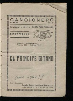 El Príncipe Gitano