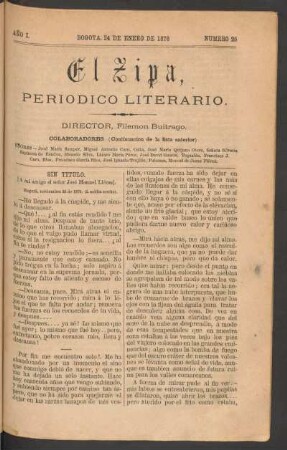 Sin título. : [A mi amigo el señor José Manuel Lléras]