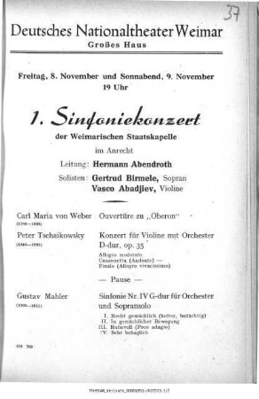 1. Sinfoniekonzert