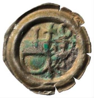 Fundmünze, Hohlpfennig, 1519