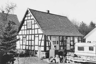 Wohnhaus, Fachwerk; Gründau, Zwerggasse 2