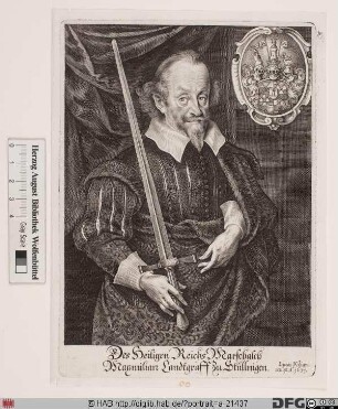 Bildnis Maximilian von Pappenheim, Landgraf zu Stühlingen