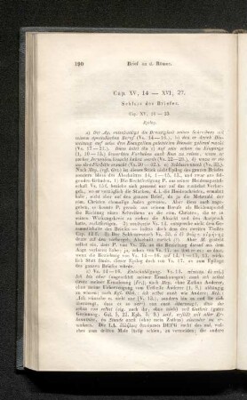 Cap. XV, 14 - XVI, 27.