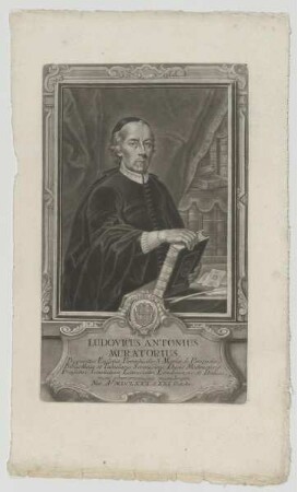 Bildnis des Ludovicus Antonius Muratorius