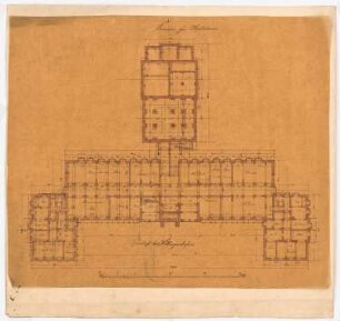 Lehrerseminar, Montabaur: Grundriss Keller