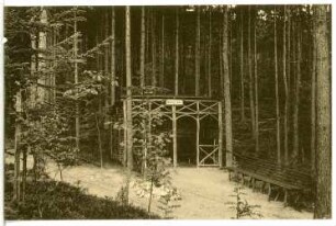 Mühlhausen. Anlagen im Heim- Wald des Genesungsheimes