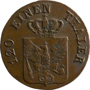 Münze, 3 Pfennig, 1835