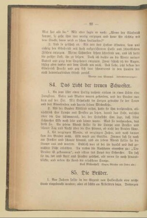 II. Aus dem Menschenleben