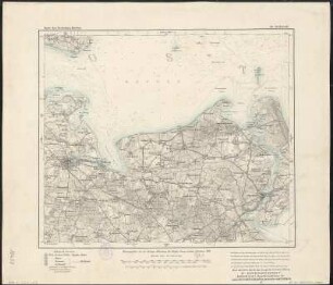 Bl. 89: Greifswald, 1911 : 89 : Greifswald. - Hrsg. 1888, einz. Nachtr. 1911. - Berlin , 1911. - 1 Kt. : mehrfarb.